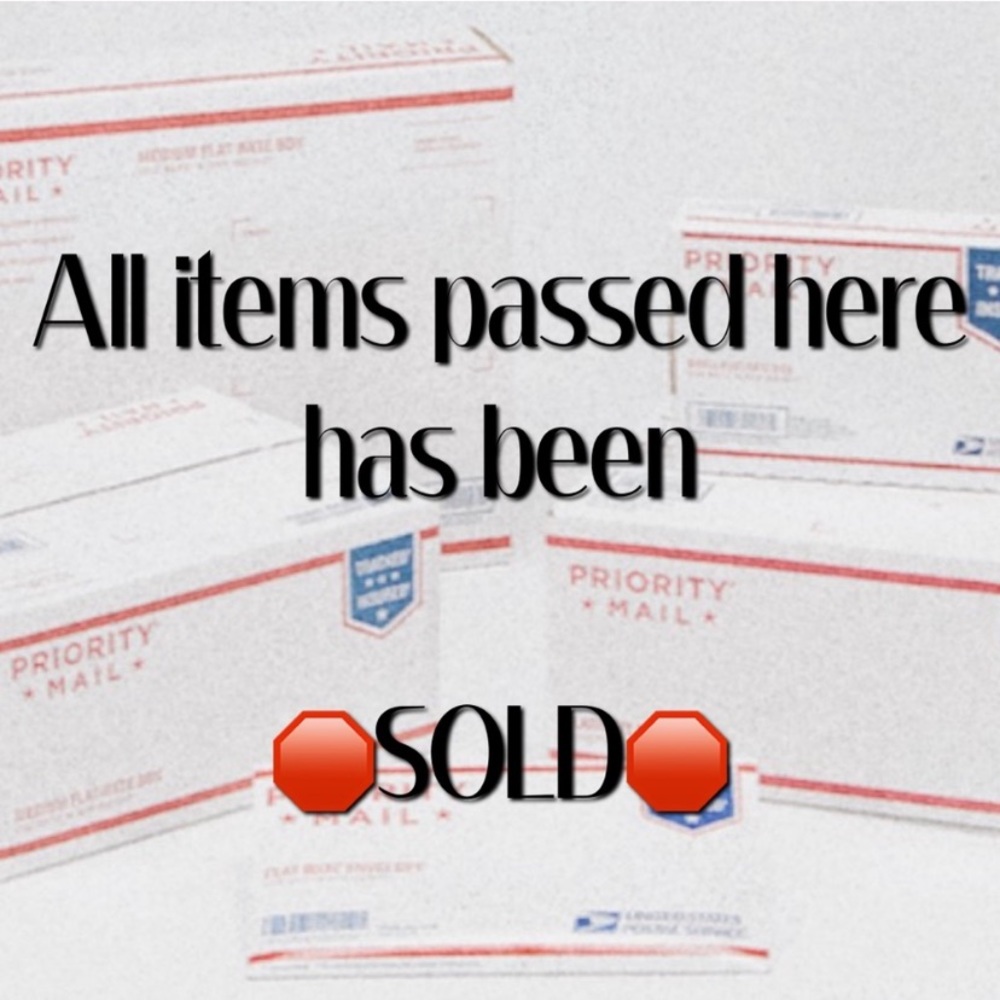 Sold from here after!
